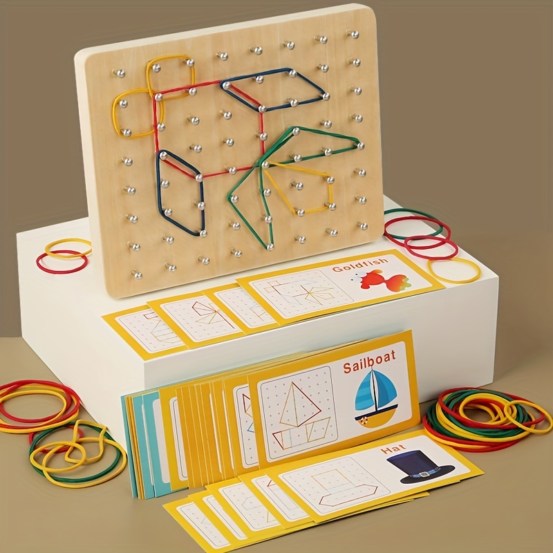 Montessori Pegging Board