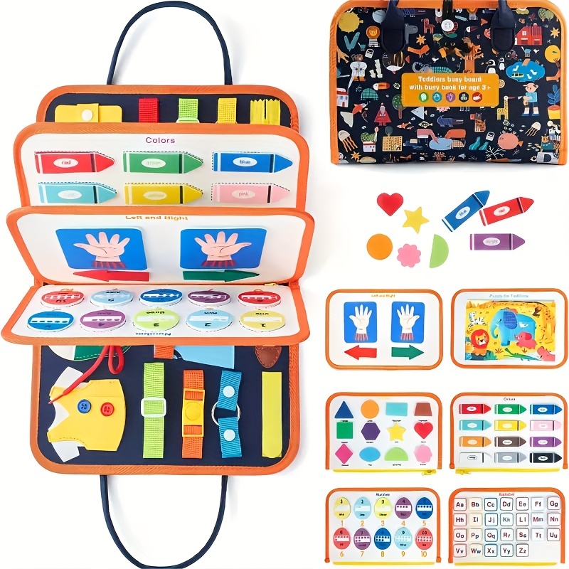 Montessori Travel Busy Board