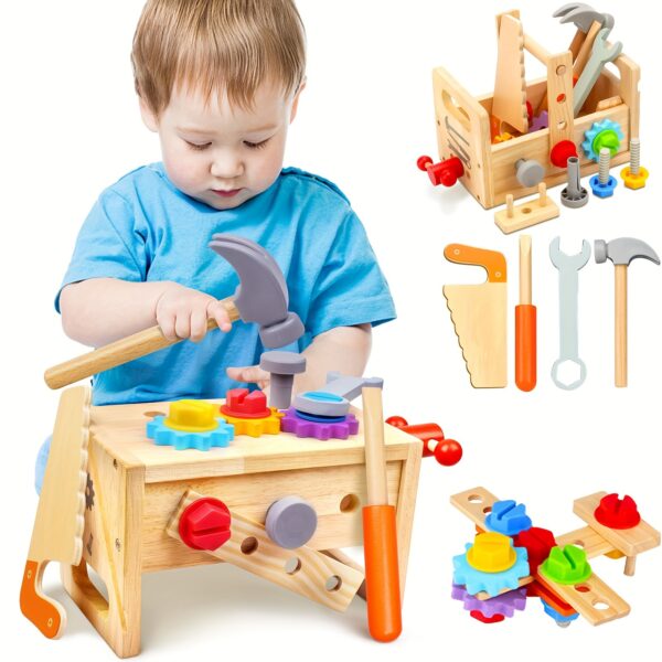 Montessori Wooden Tool Set Montessori Wooden Tool Set