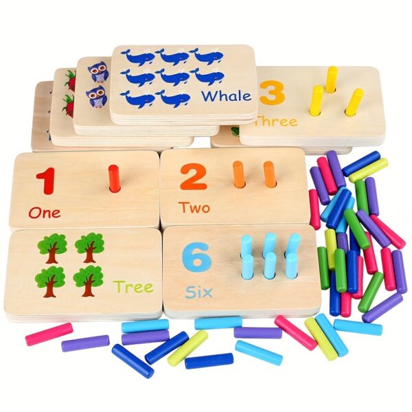 Montessori Number Matching Toys Montessori Number Matching Toys