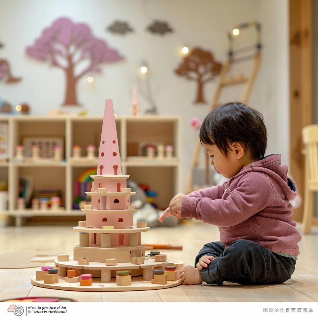 The Purpose of the Montessori Pink Tower: Explained